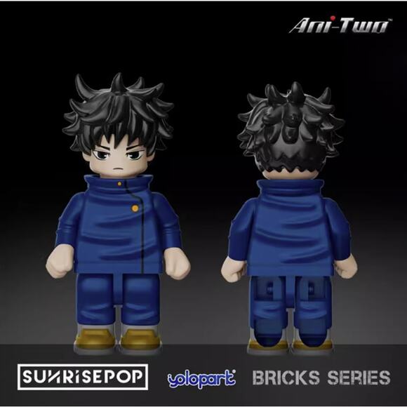 SUNRISEPOP Jujutsu Kaisen Bricks Man combo set - All 5 Bricks Men - Picture 10 of 12